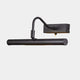 Monet Picture Wall Lamp Satin Black Finish