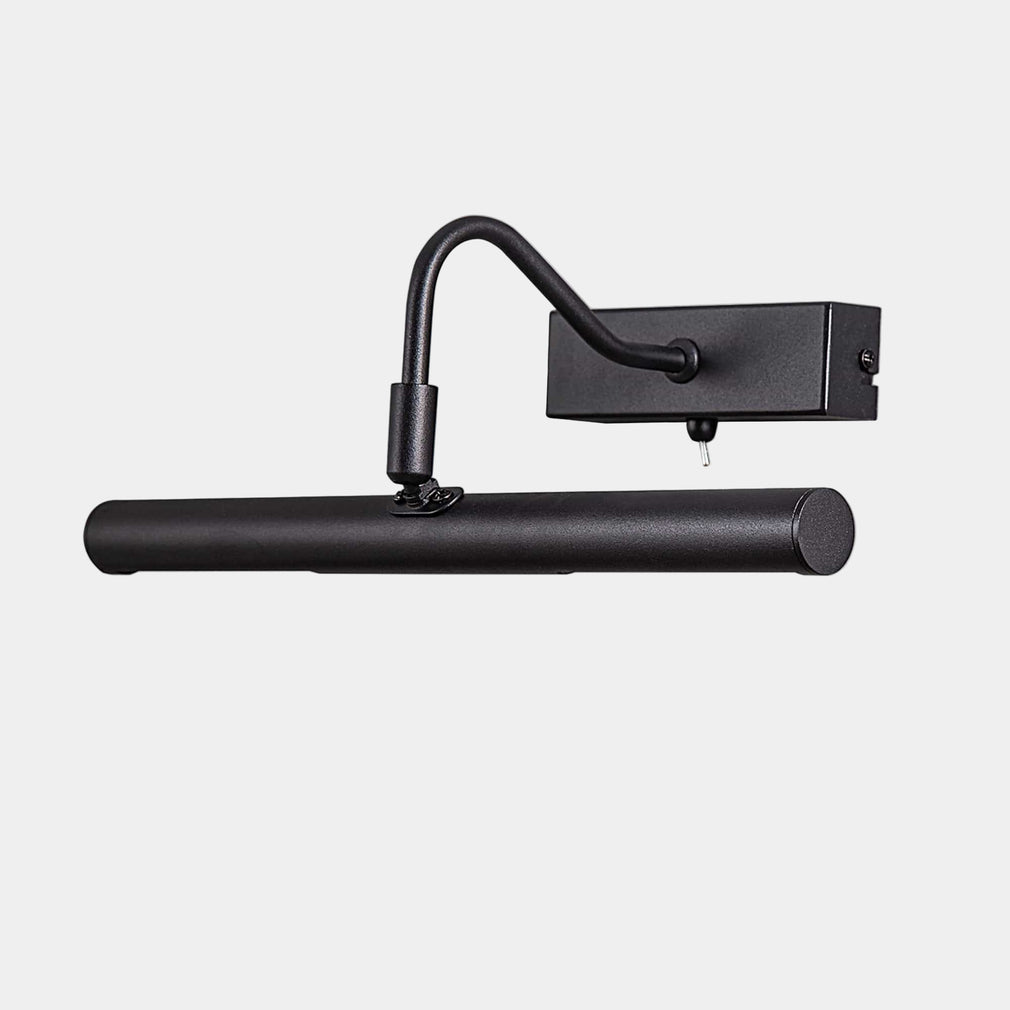 Monet Picture Wall Lamp Satin Black Finish