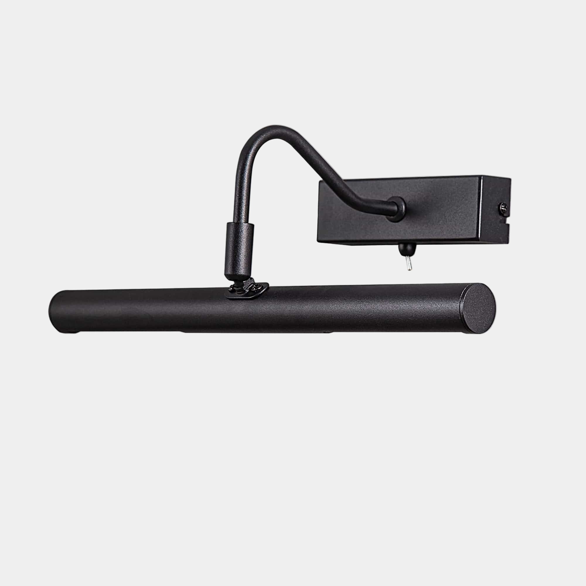 Monet Picture Wall Lamp Satin Black Finish