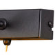 Monet Picture Wall Lamp Satin Black Finish