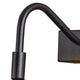 Monet Picture Wall Lamp Satin Black Finish