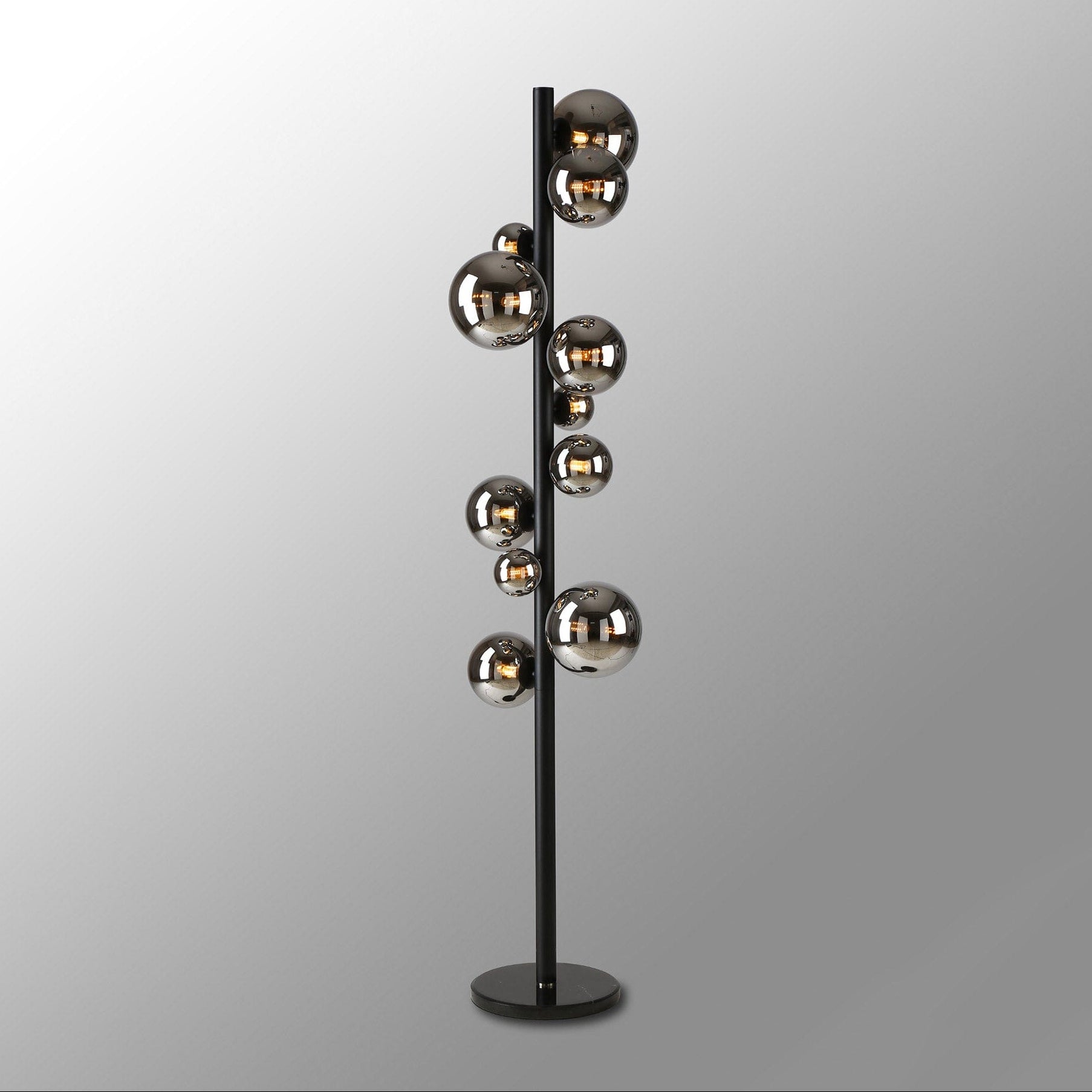 Fischer Black - Floor Lamp