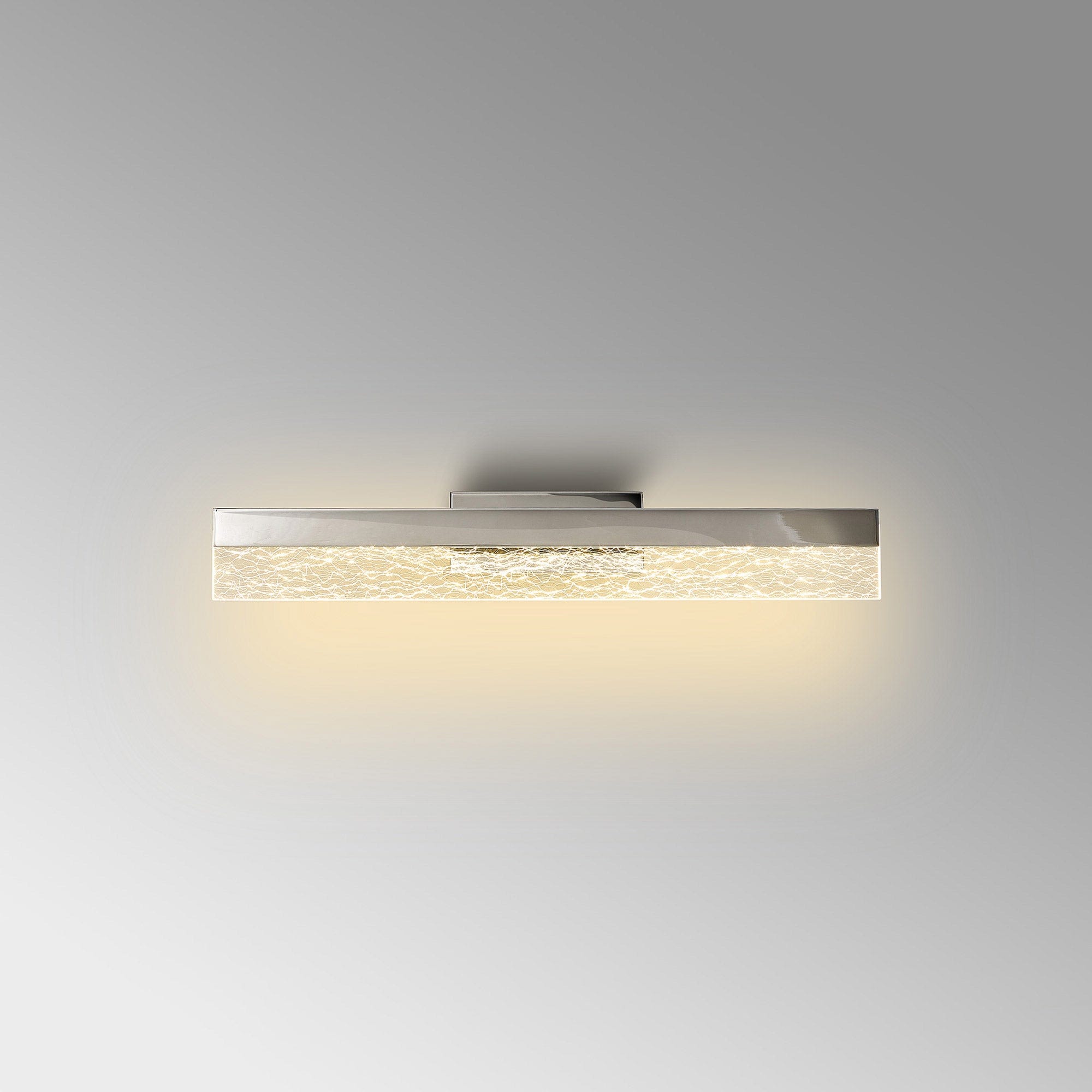 Veil Wall Light Polished Chrome Finish