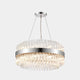 Sofia Round Pendant 18 Light Polished Nickel/Clear Finish