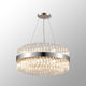 Sofia Round Pendant 18 Light Polished Nickel/Clear Finish