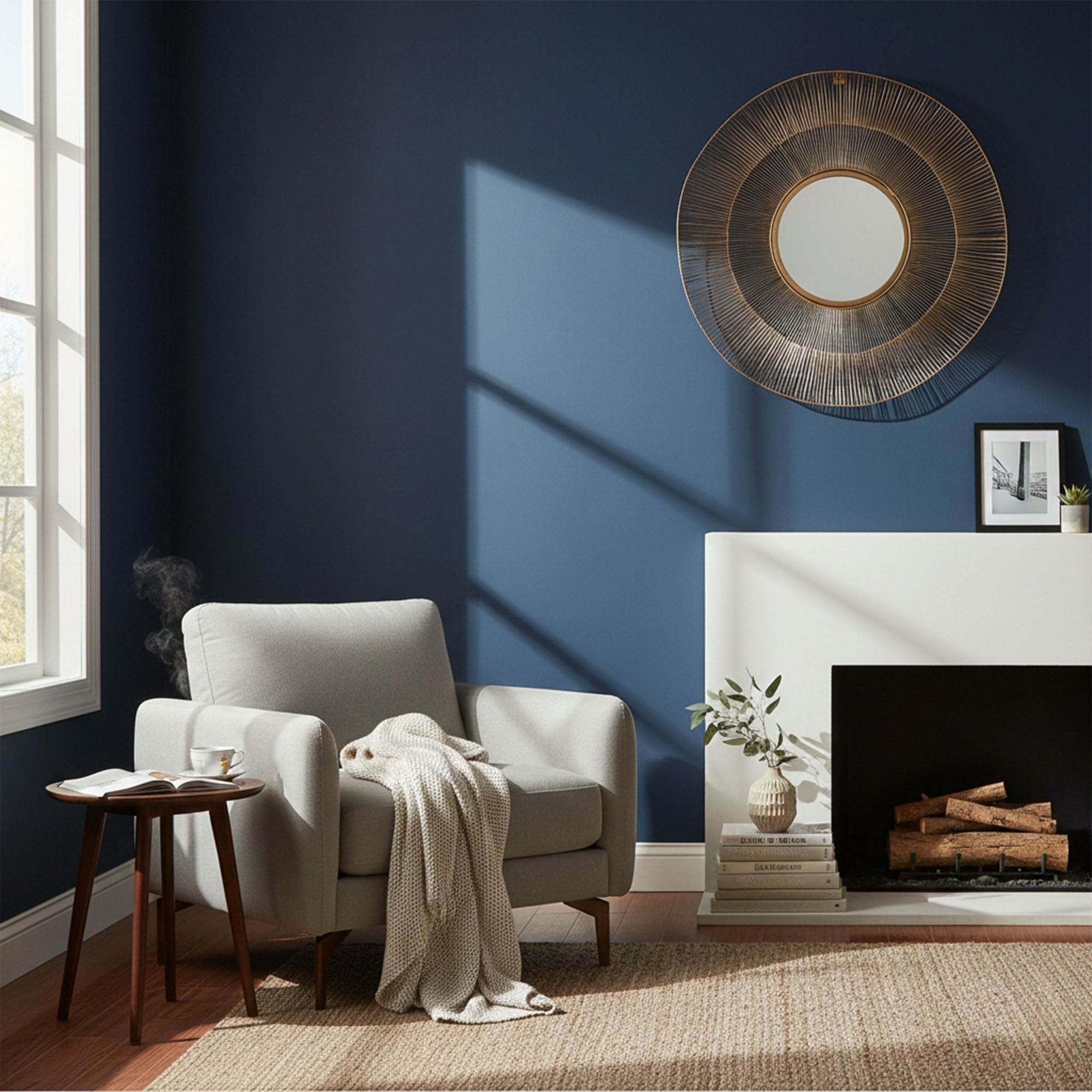 Aliza Mirror 75cm (WG)