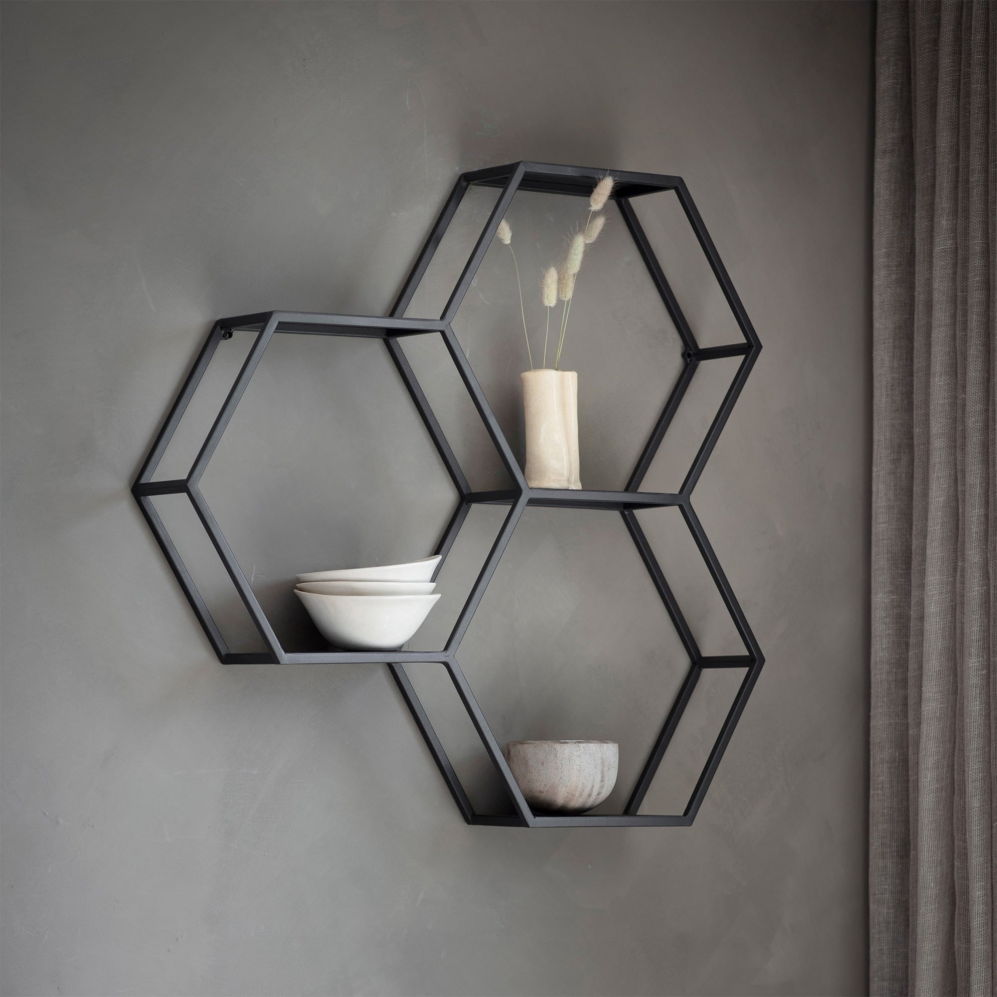 Heston - Metal Wall Storage Unit