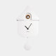 Modern Cuckoo - Wall Clock White