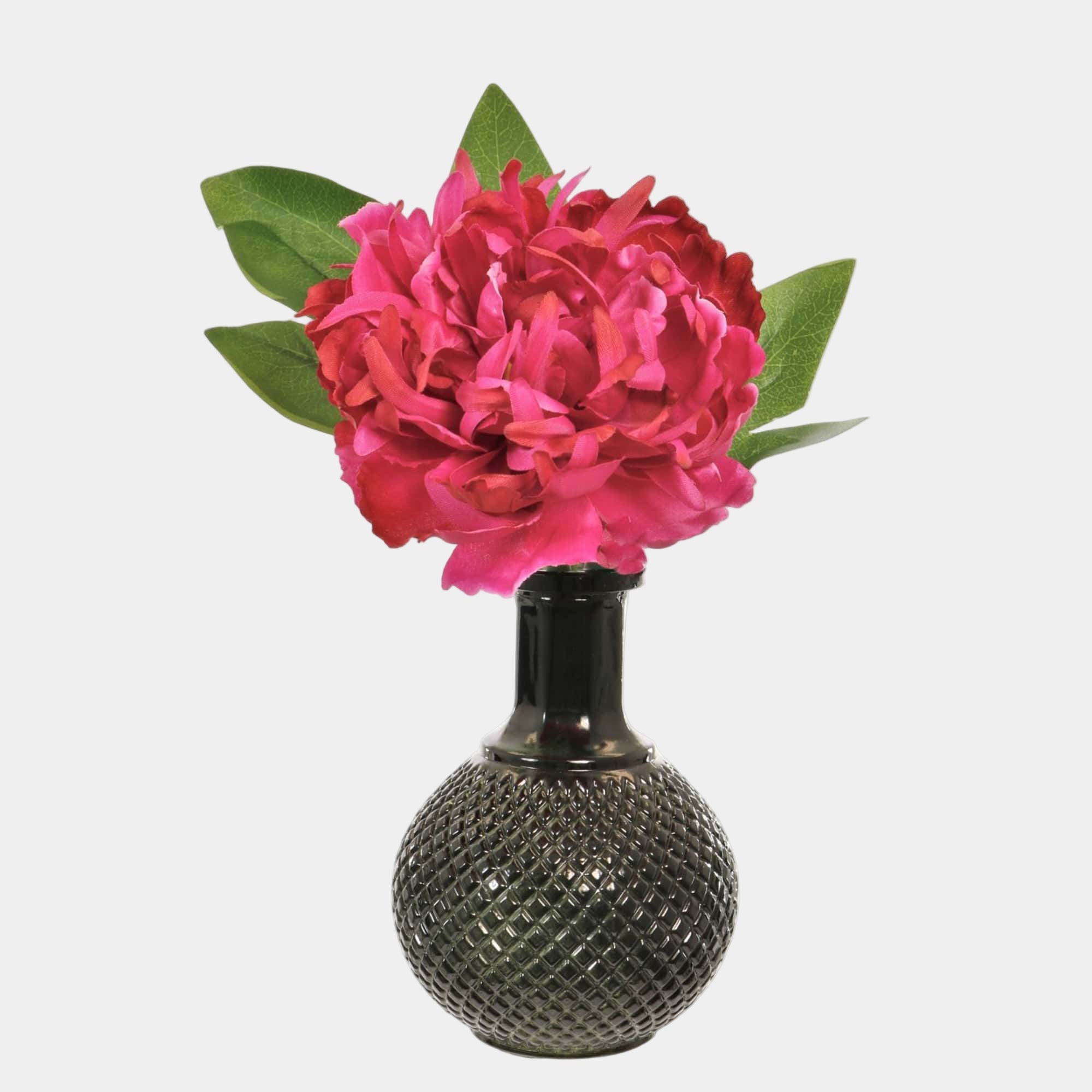 Pink Peony in a Ball Vase