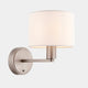 Tess Shade Wall Light Silver