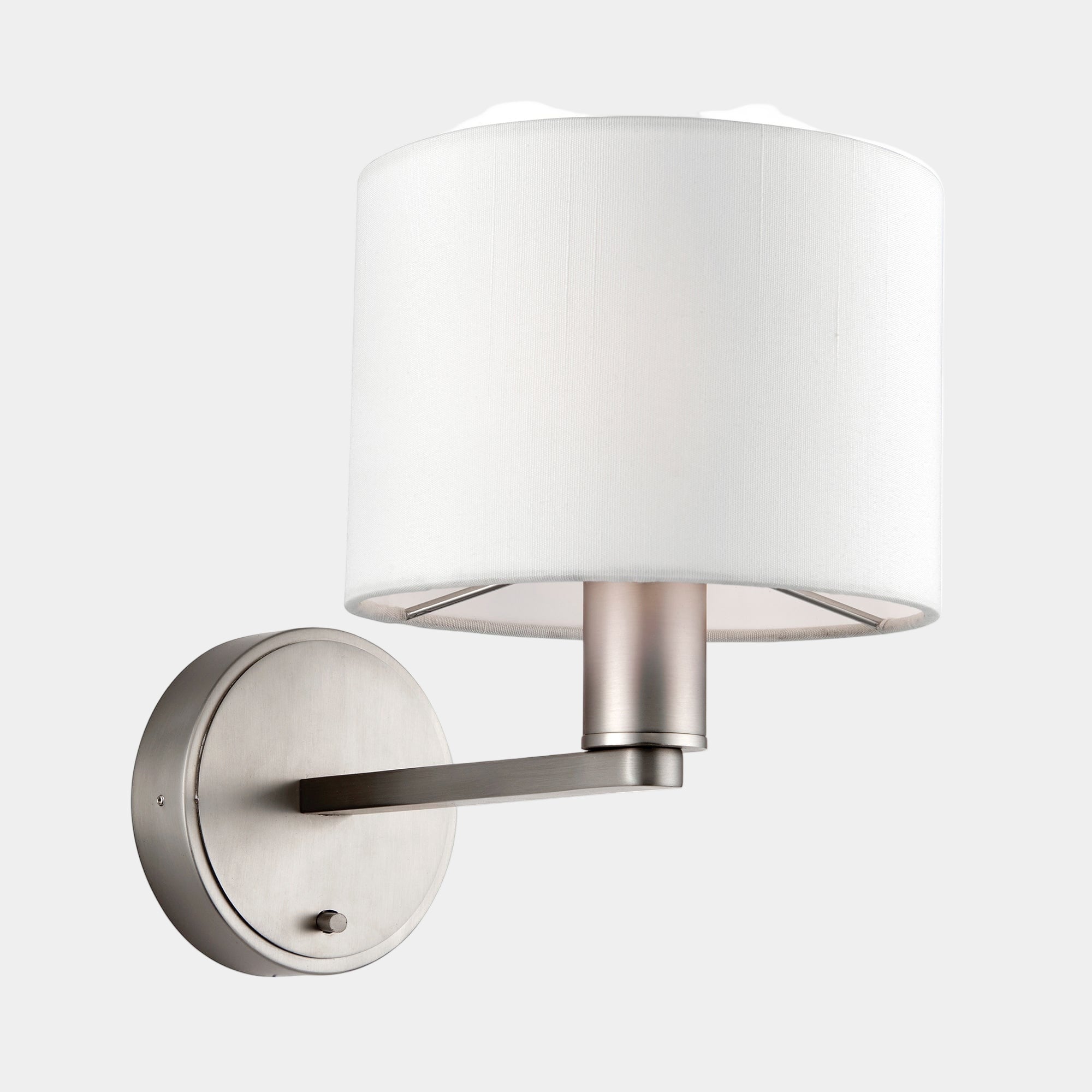 Tess Shade Wall Light Silver