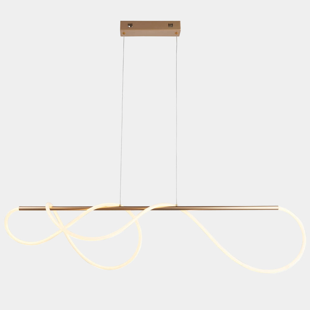 Leighton LED Linear Pendant Gold