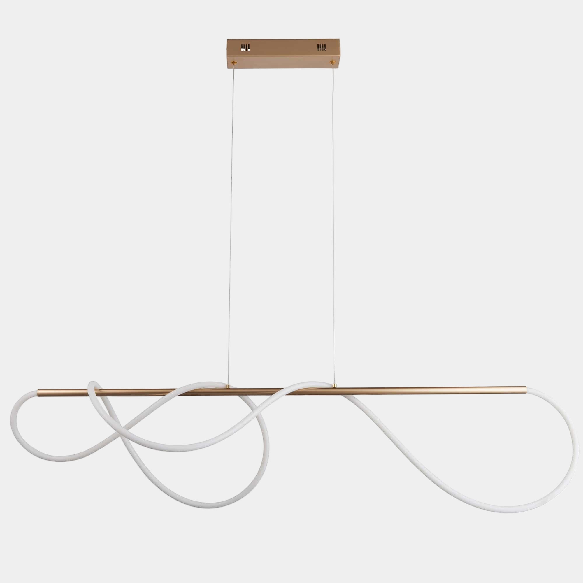 Leighton LED Linear Pendant Gold