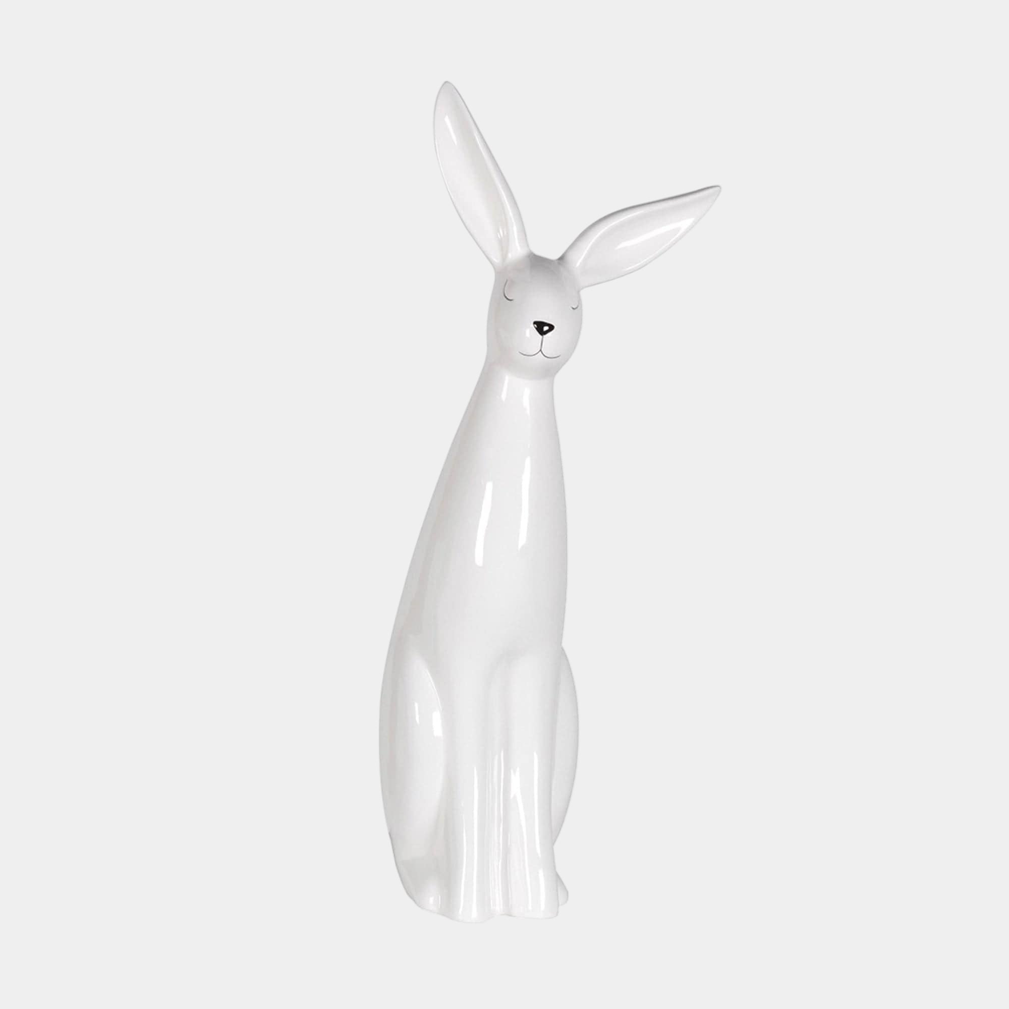 Ralphie - White Rabbit Sculpture