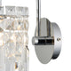 Andrina Silver Crystal Wall Light