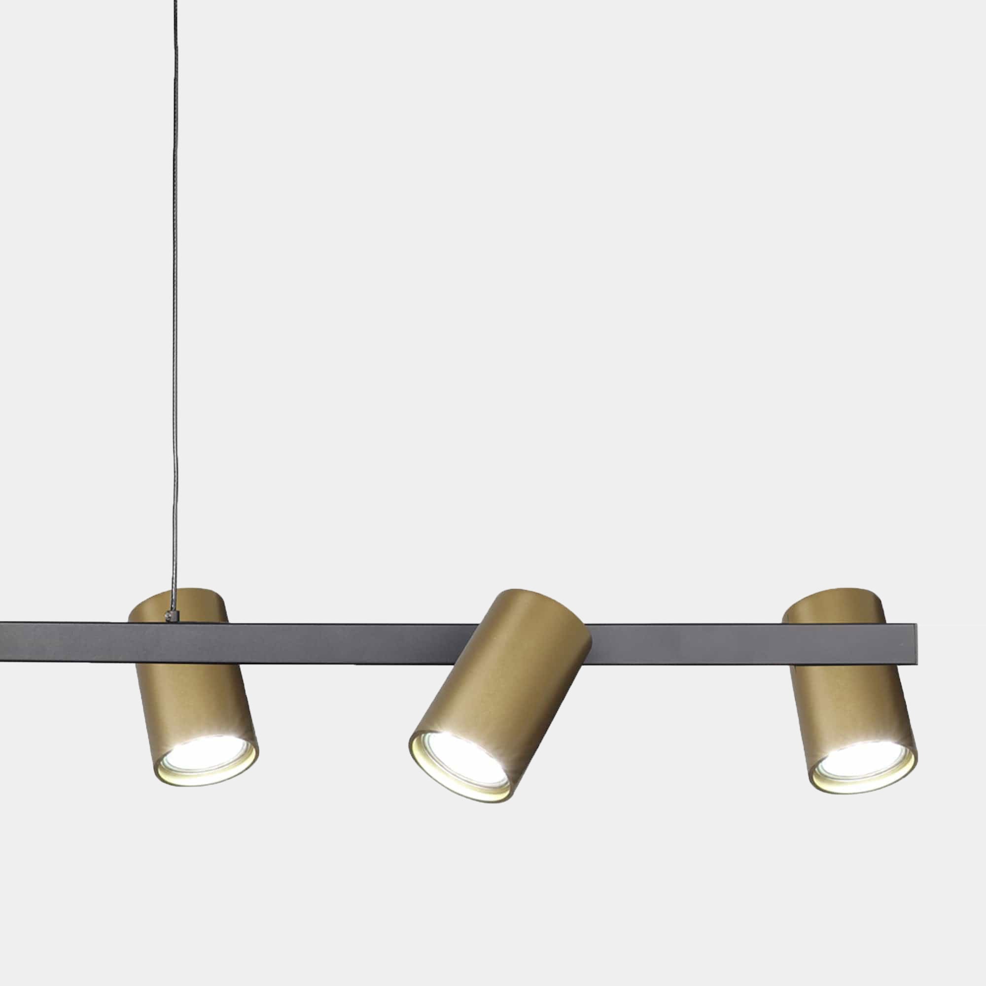 Sally Black & Gold - Ceiling Pendant Light, Spotlight