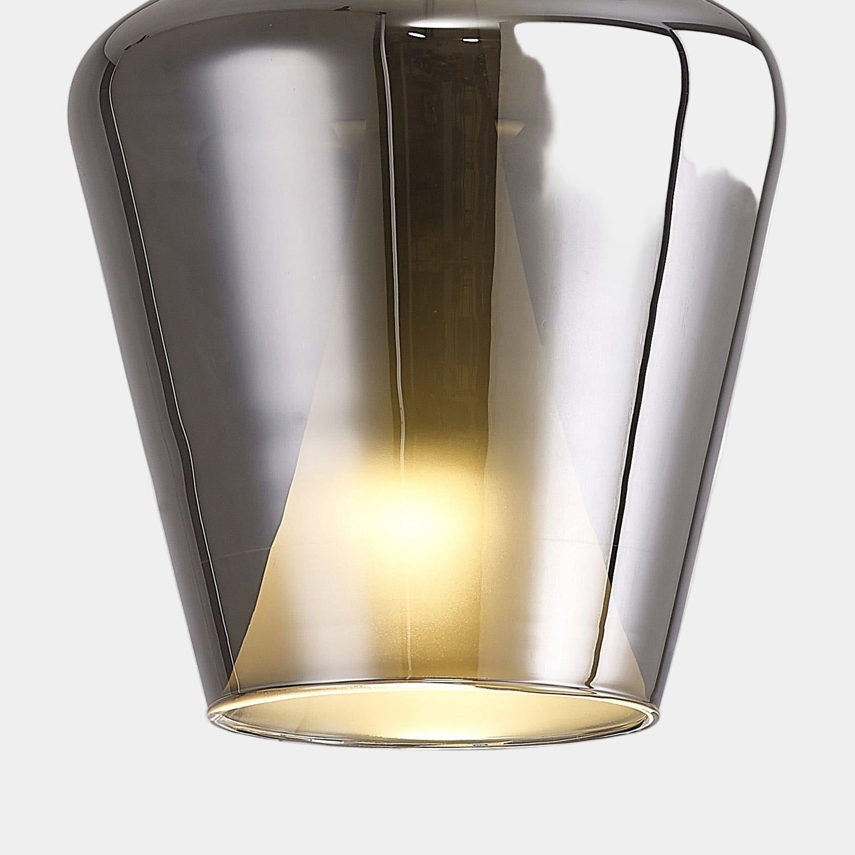 Jack Silver Glass - Pendant Ceiling Light