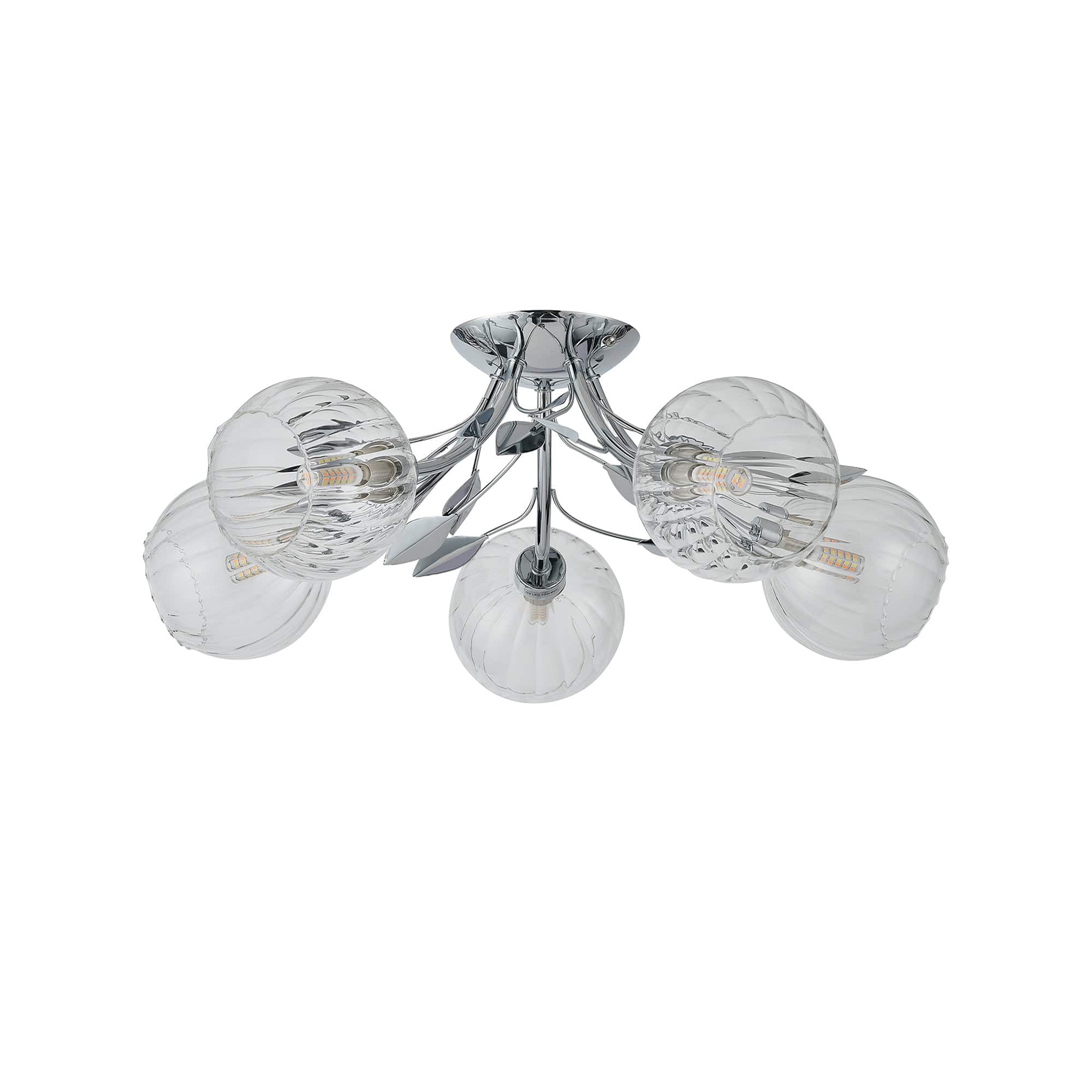 Elm Chrome 5 Light Flush