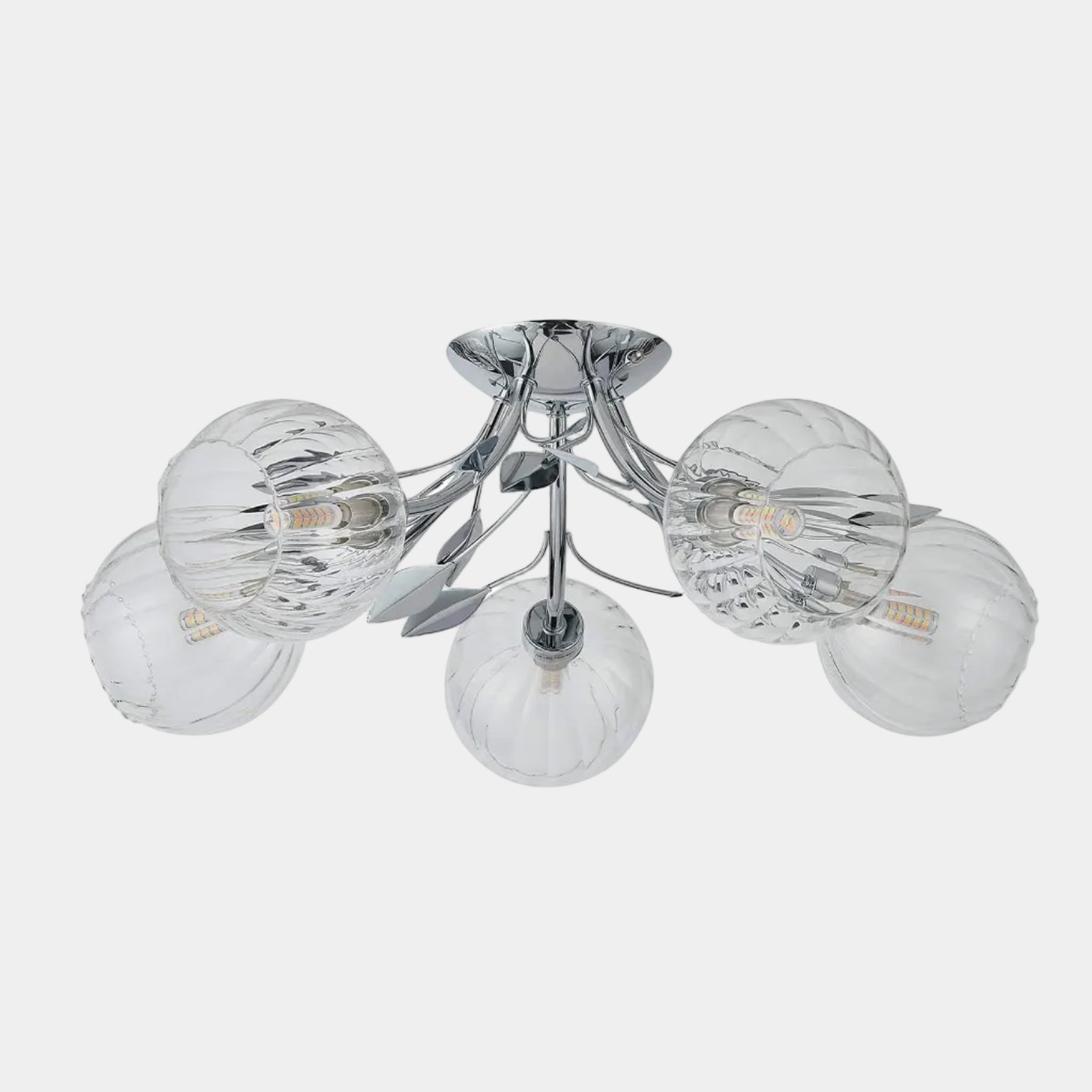 Mia Chrome - Ceiling Light