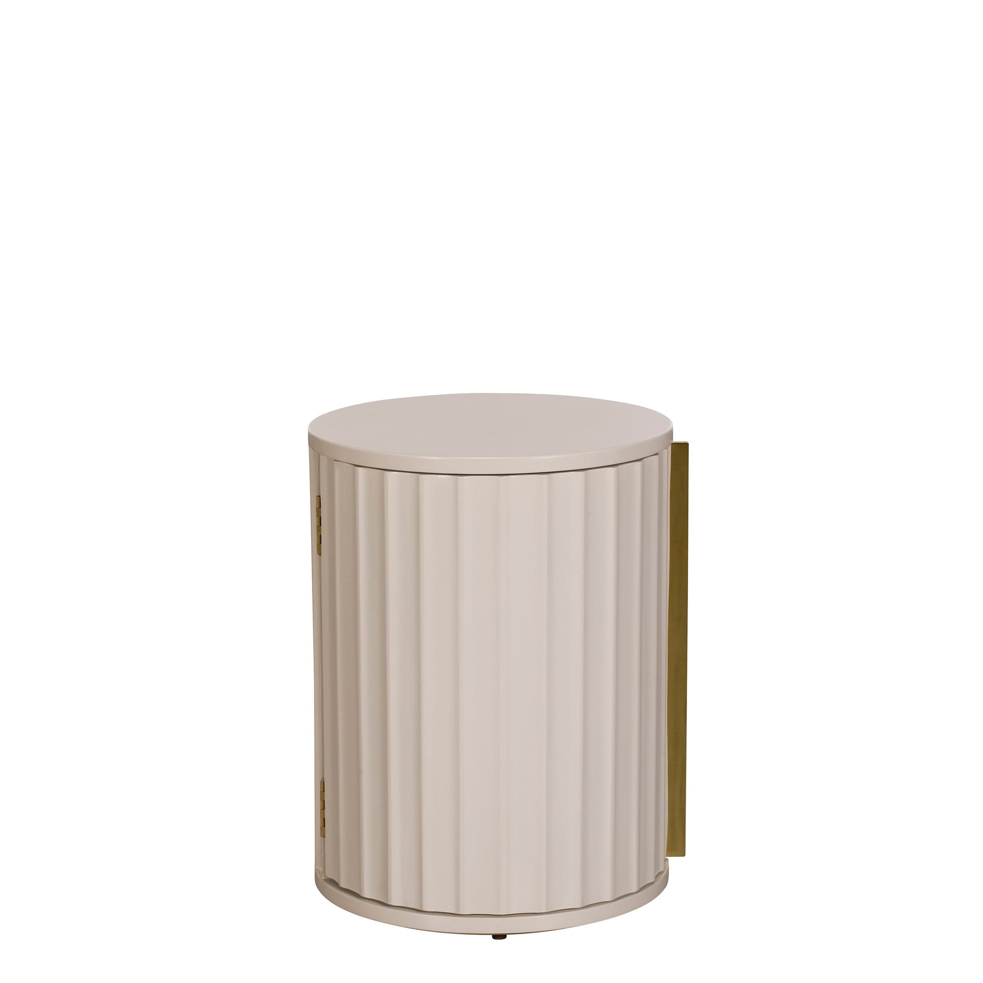 Lille - 1 Door LHF Bedside High Gloss Finish