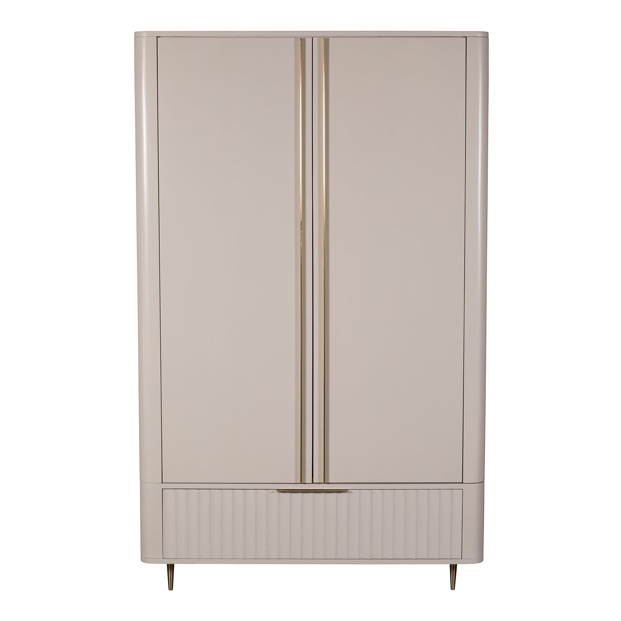 Lille - Double Wardrobe High Gloss Finish