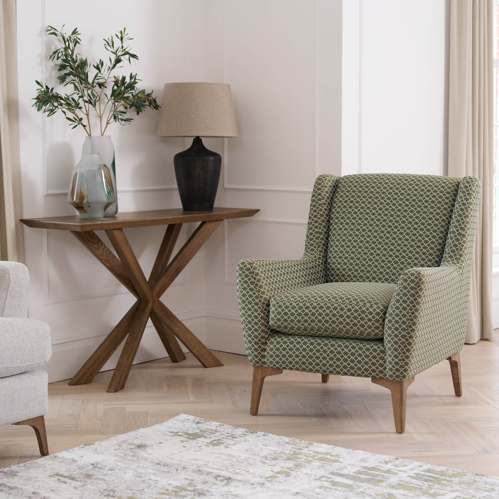 Mason - Accent Chair, Fabric