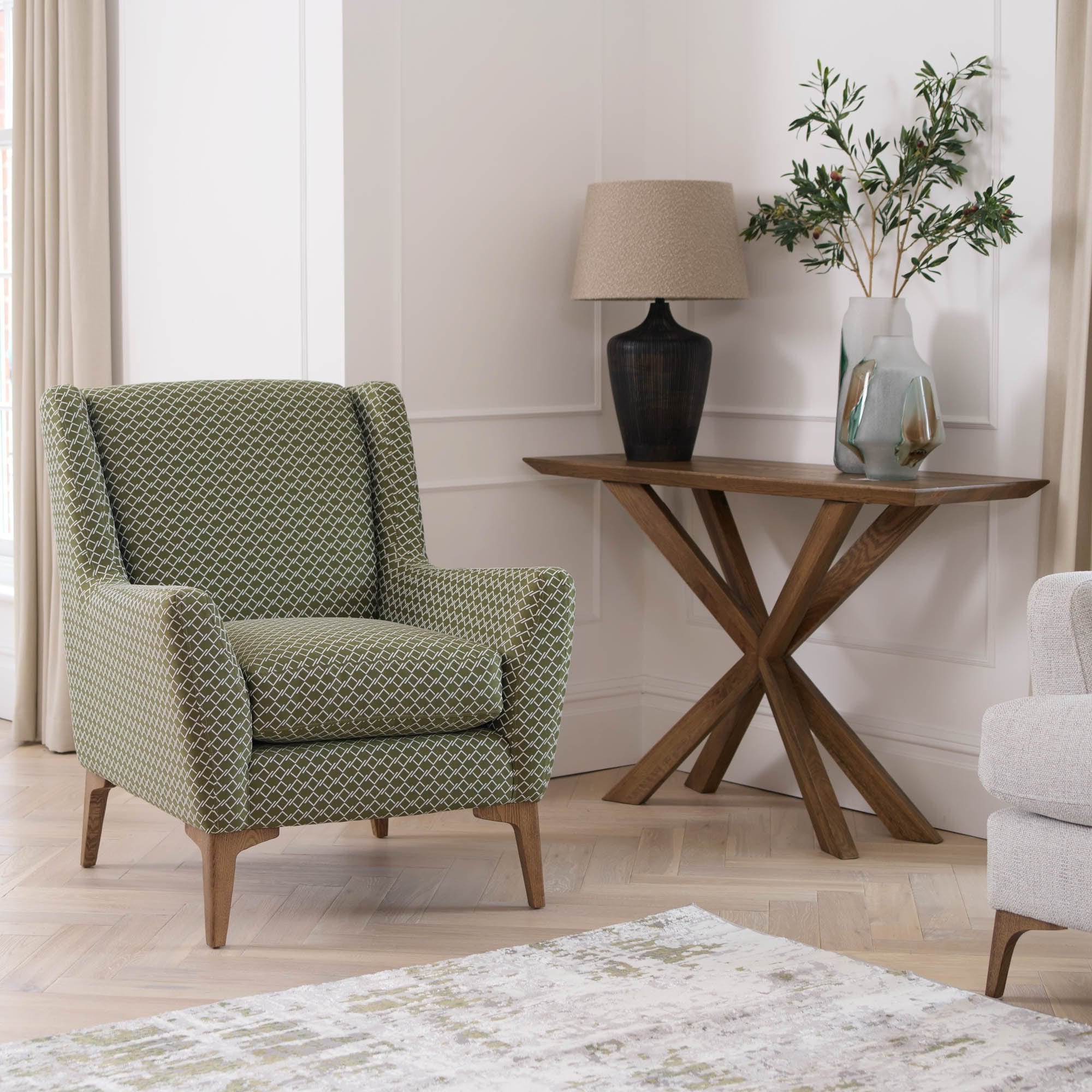 Mason - Accent Chair, Fabric