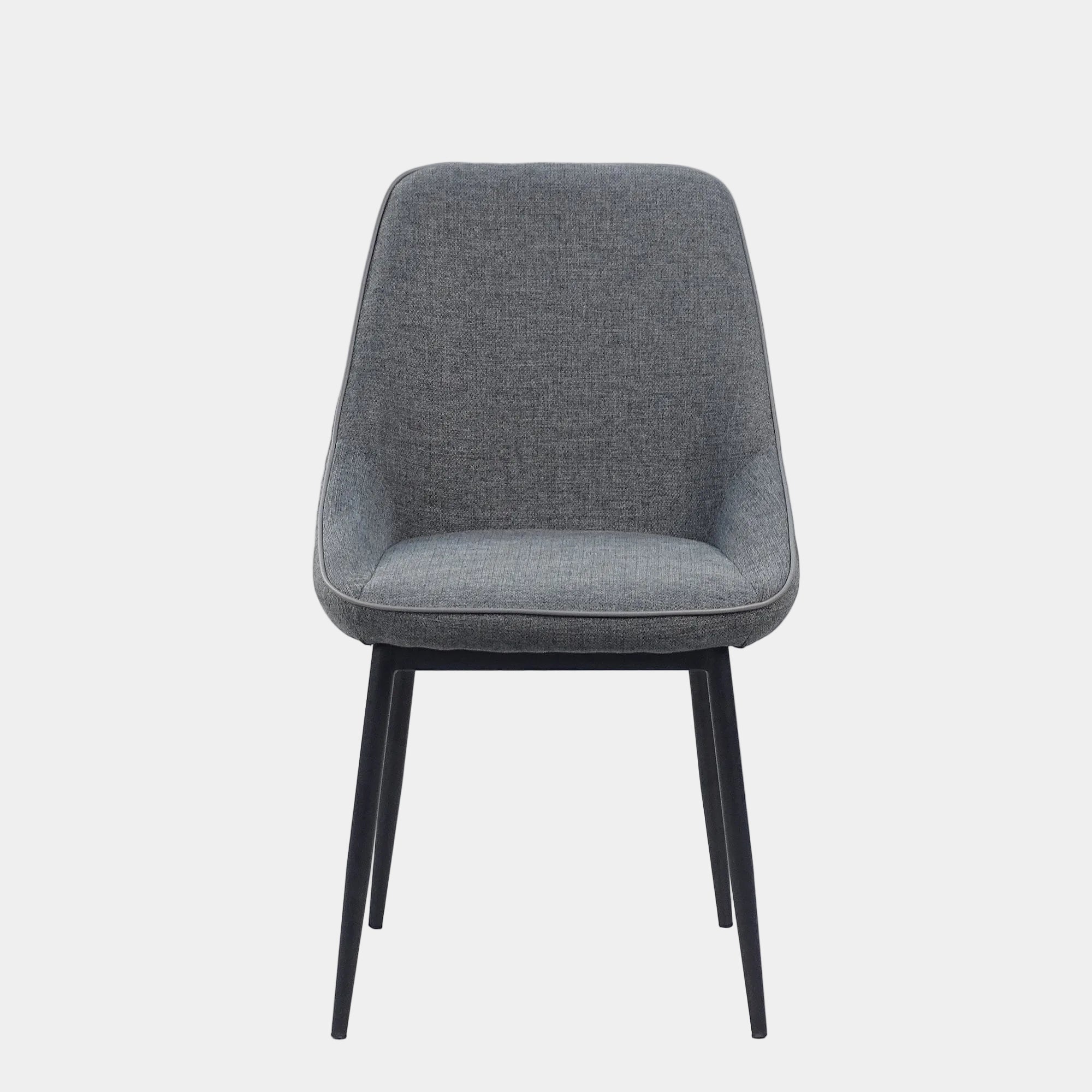 Noah - Dining Chair In Grey Fabric