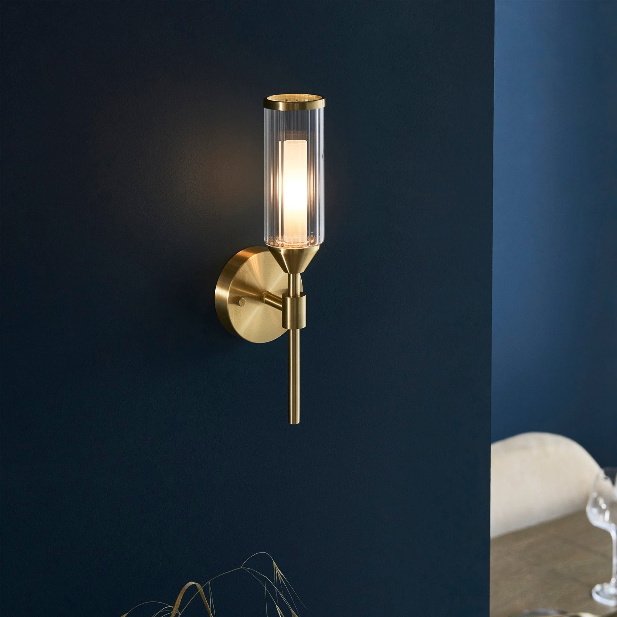 Newton Brass - Wall Light