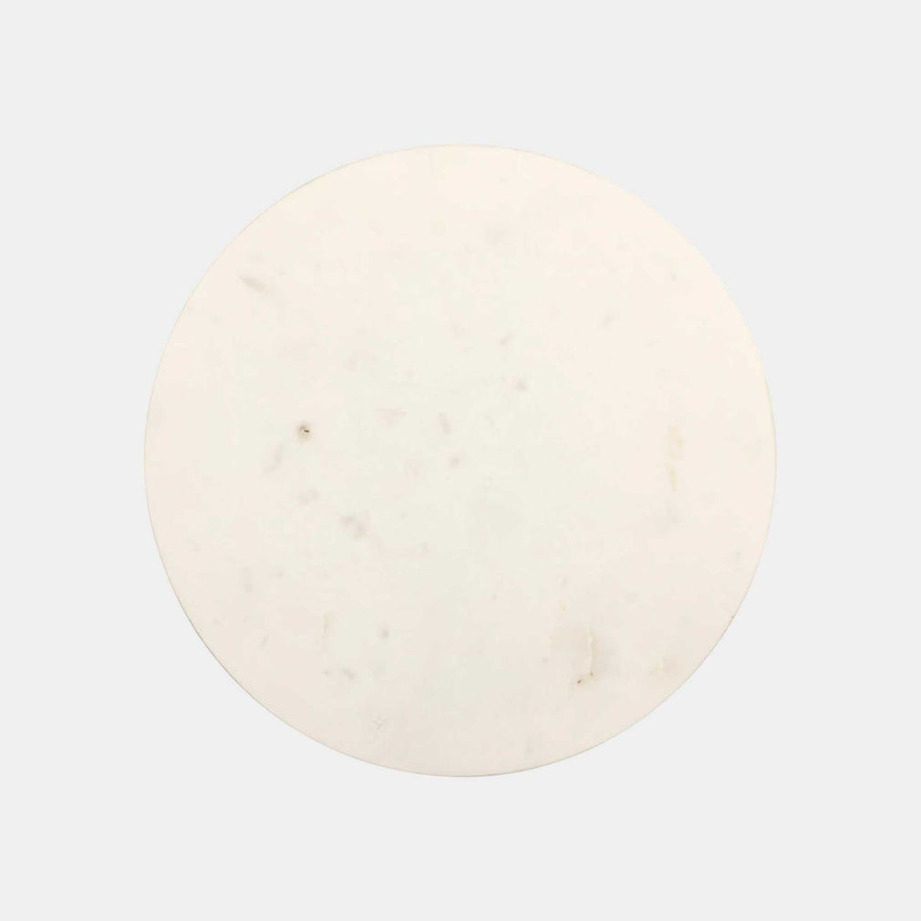 Donna - Side Table In Marble Finish