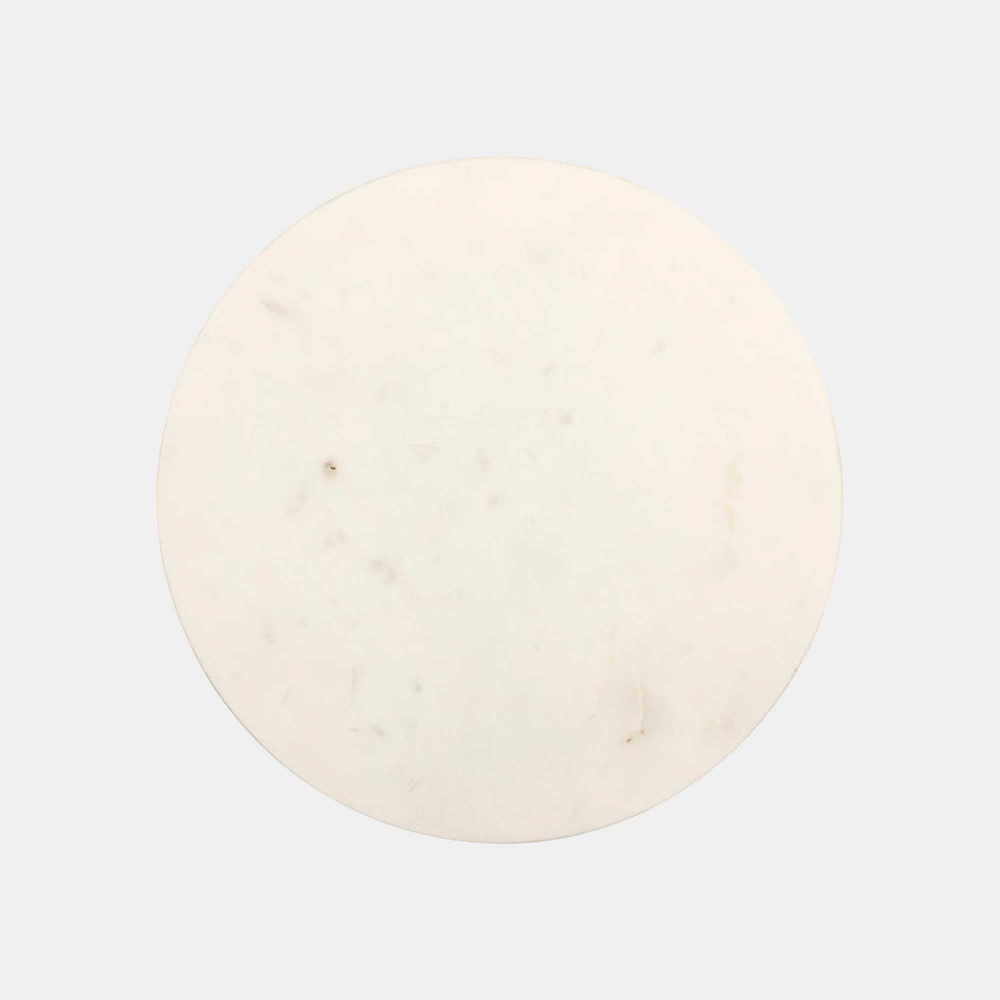 Donna - Side Table In Marble Finish