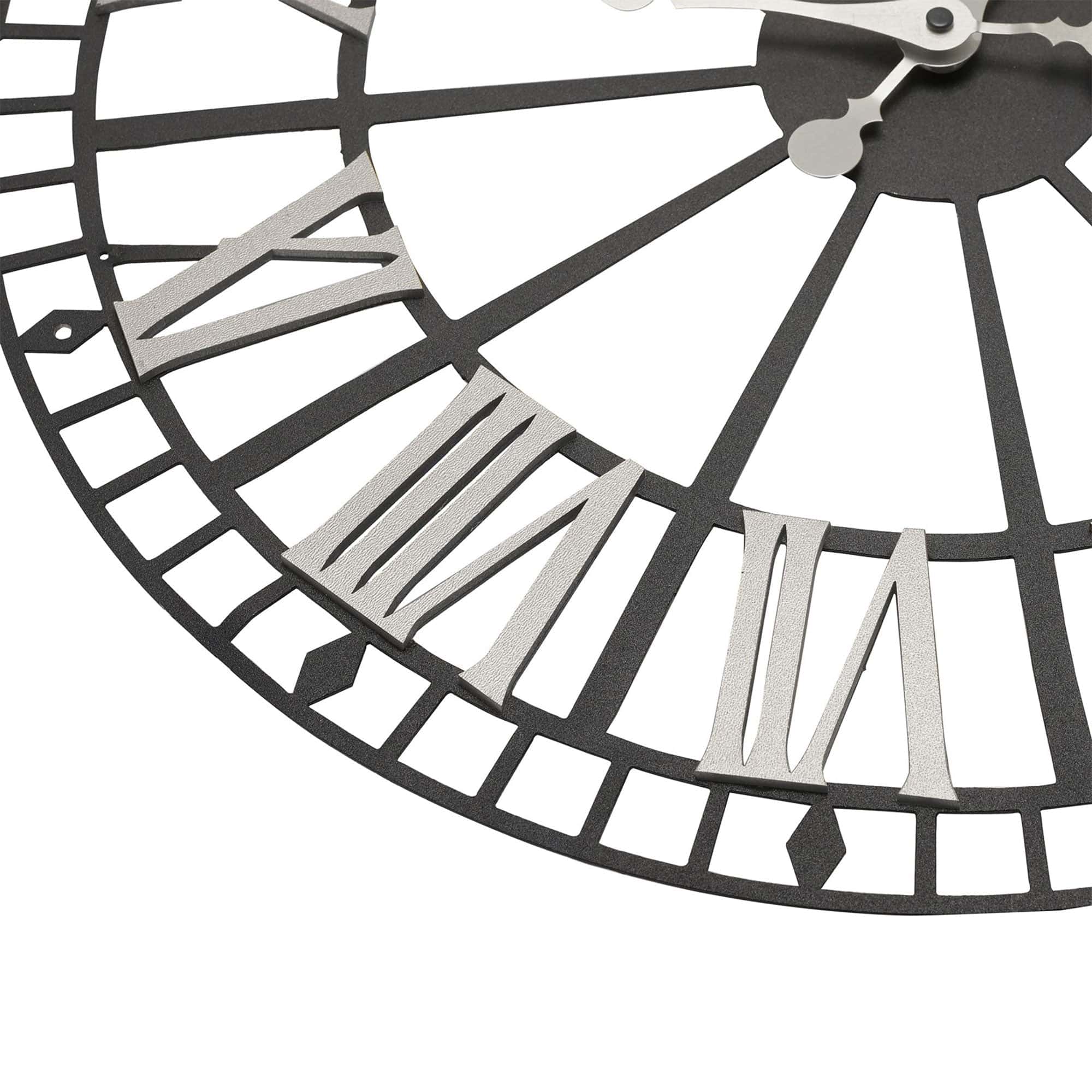 Skeleton - Wall Clock, Monochrome