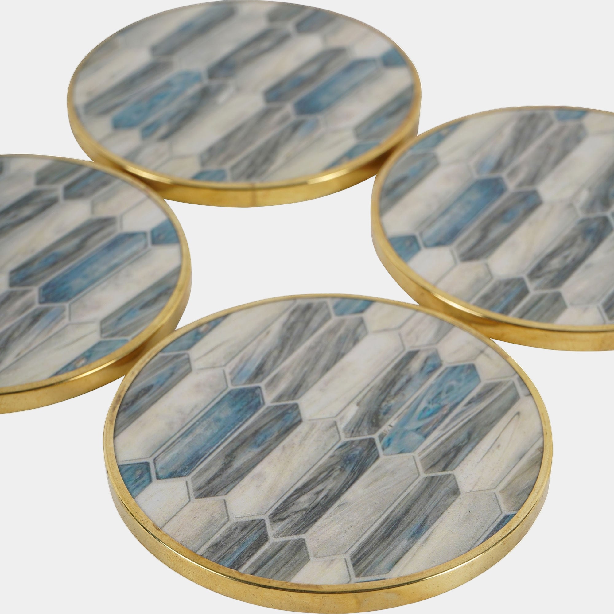Juliette - Set of 4 Mosaic Coasters