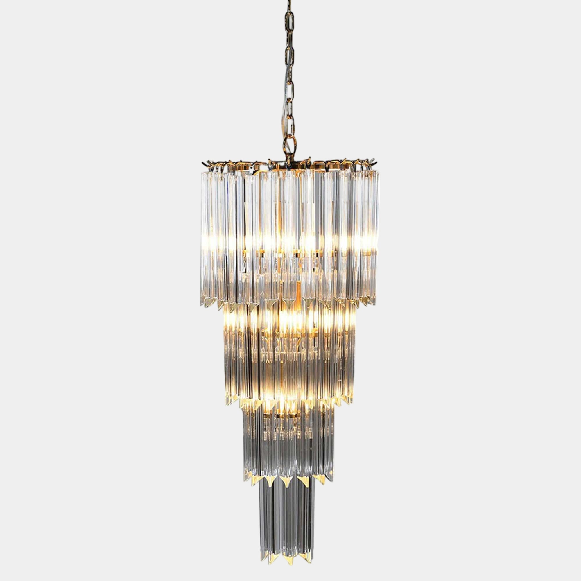 Chantelle - Gold Tiered Chandelier