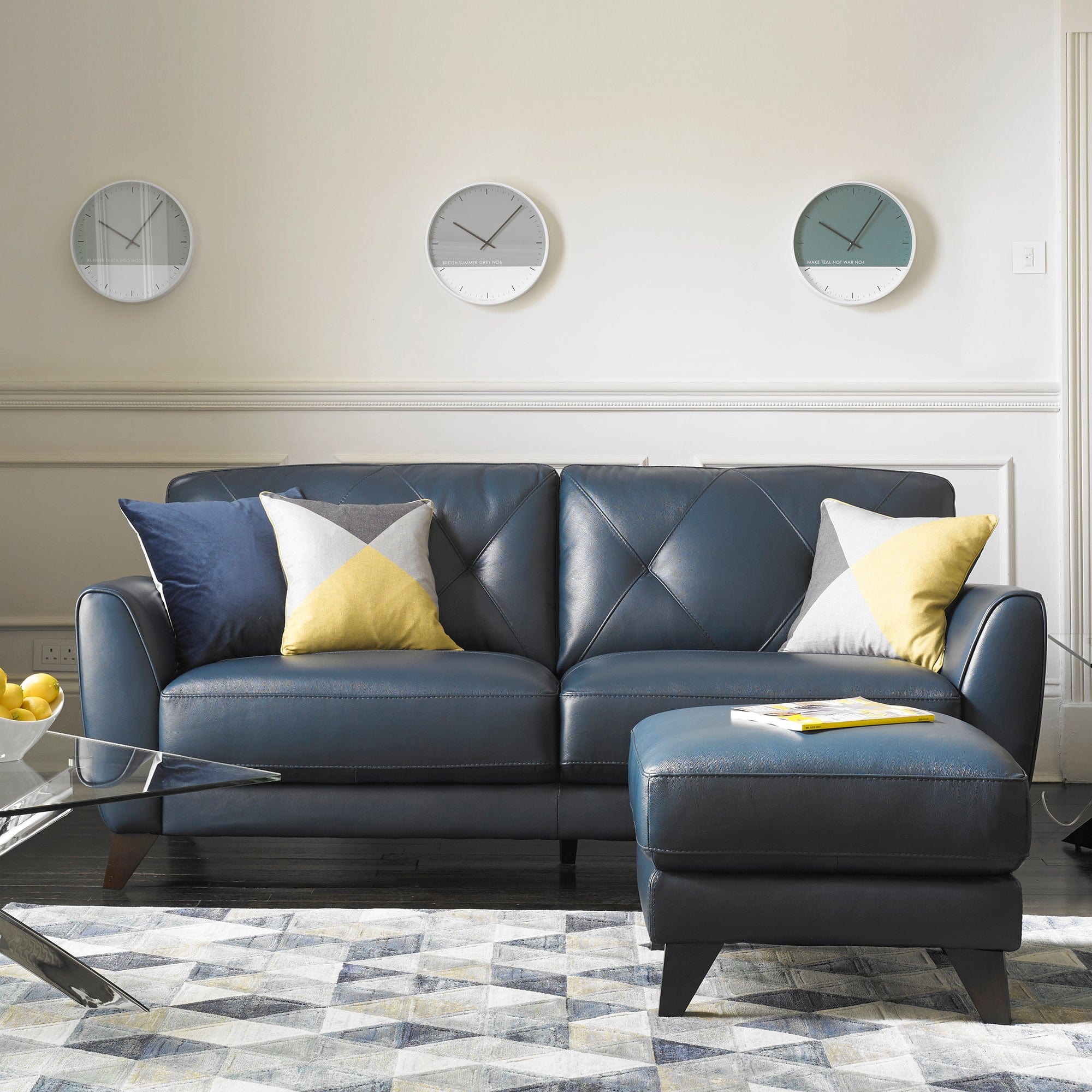 Trento - RHF Corner Group Sofa, Leather