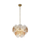 Alexi - Gold 5 Light Glass Ceiling Pendant