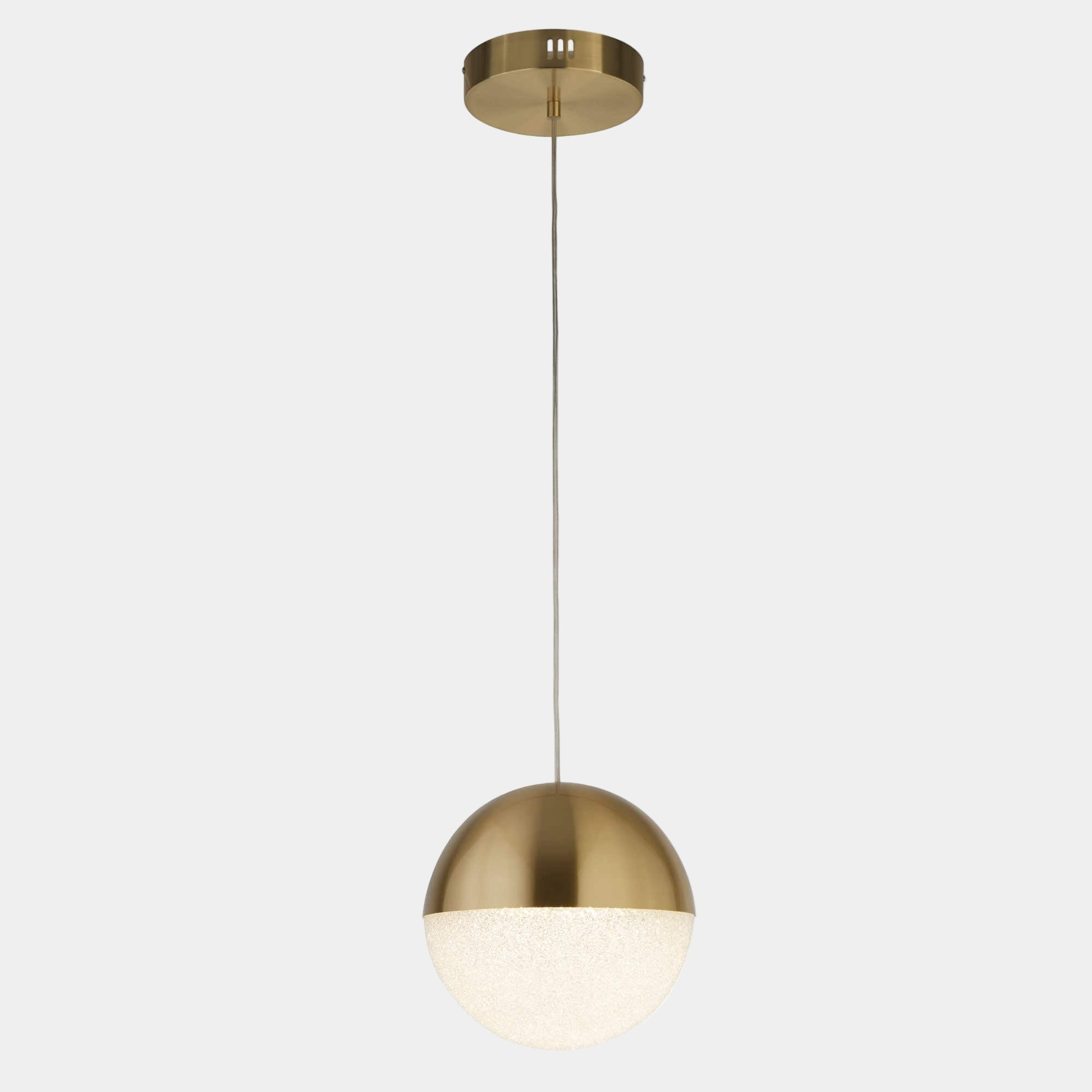 Dallas - Gold Single Ceiling Pendant