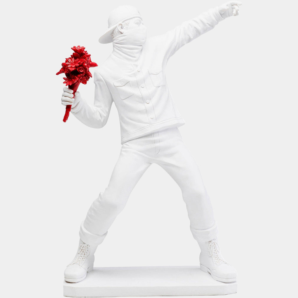 White Street Art Bouquet