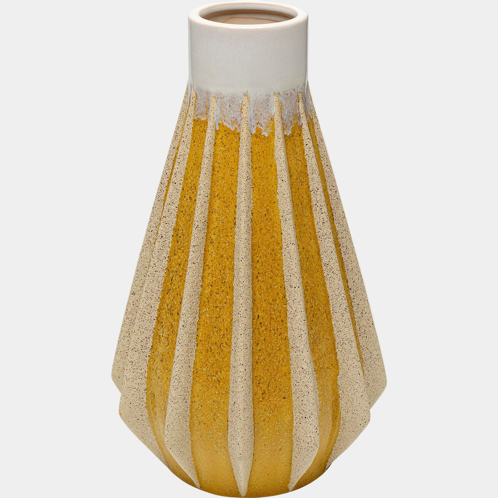 Yellow Tic Tac Vase
