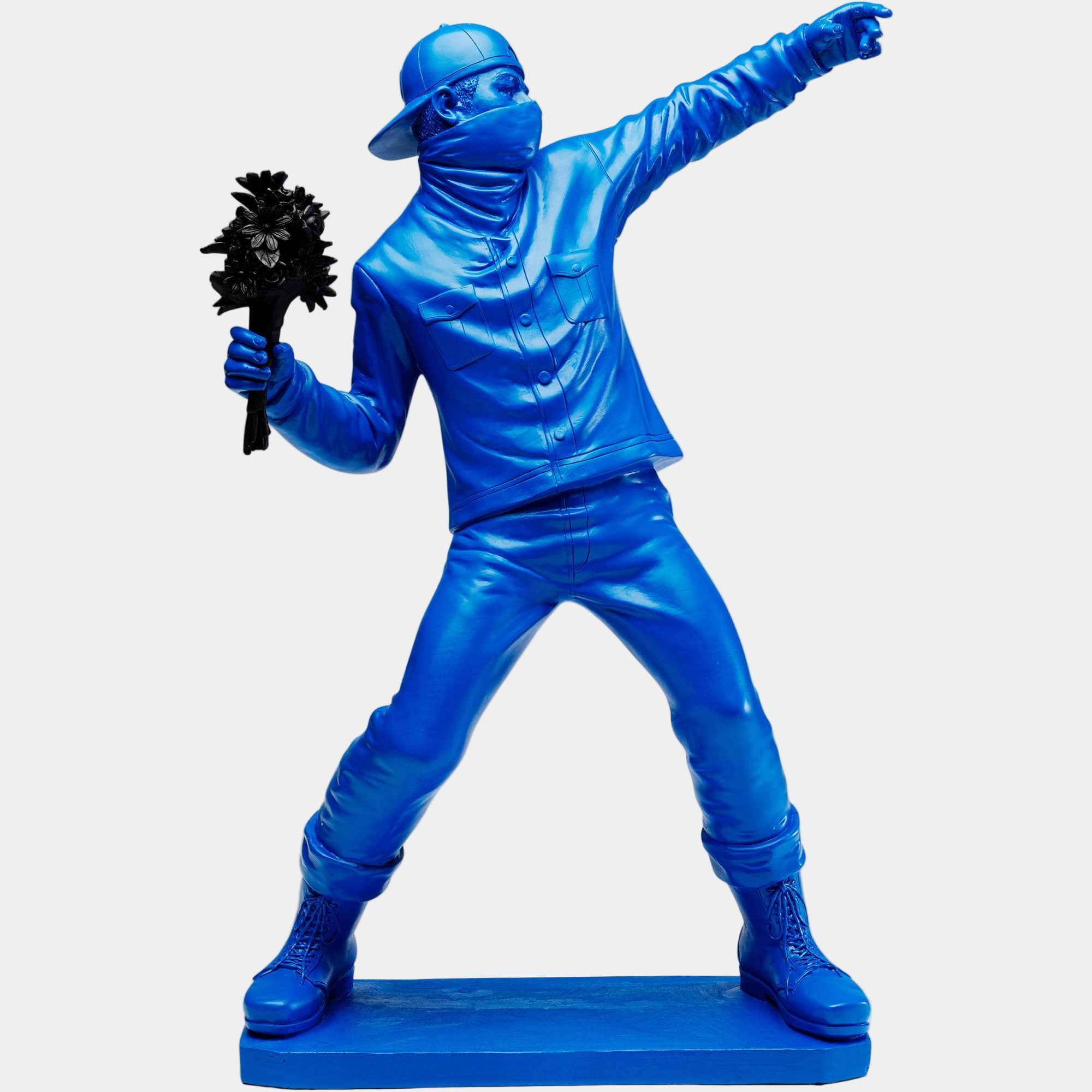 Blue Street Art Bouquet