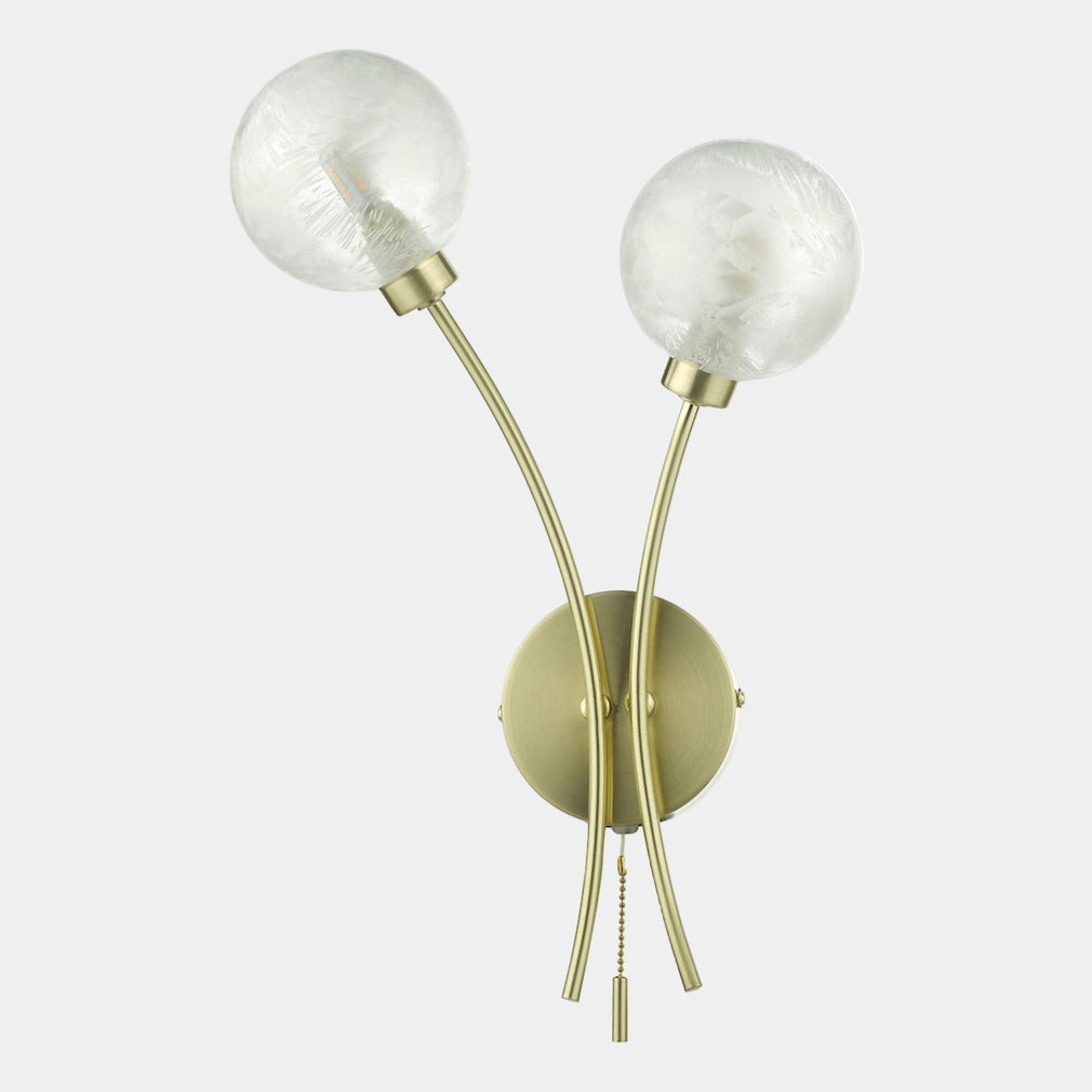 Neptune - Satin Brass Wall Light