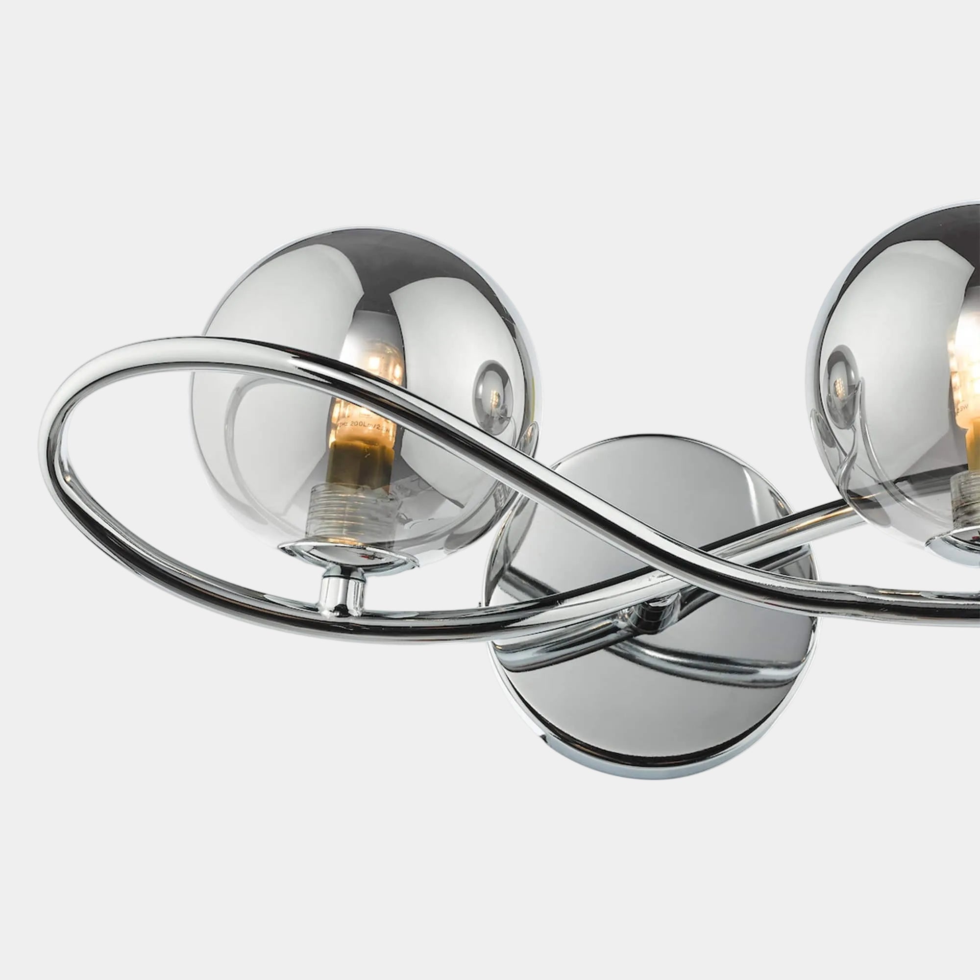 Santorini Chrome - Wall Light