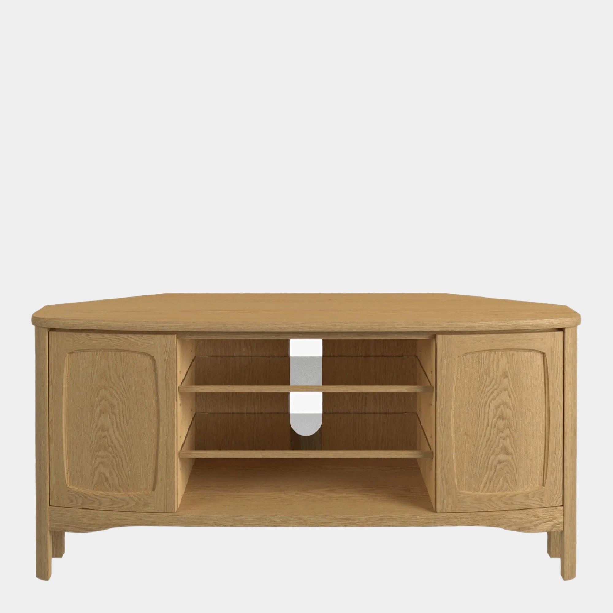 Contour - Oak Corner TV Unit