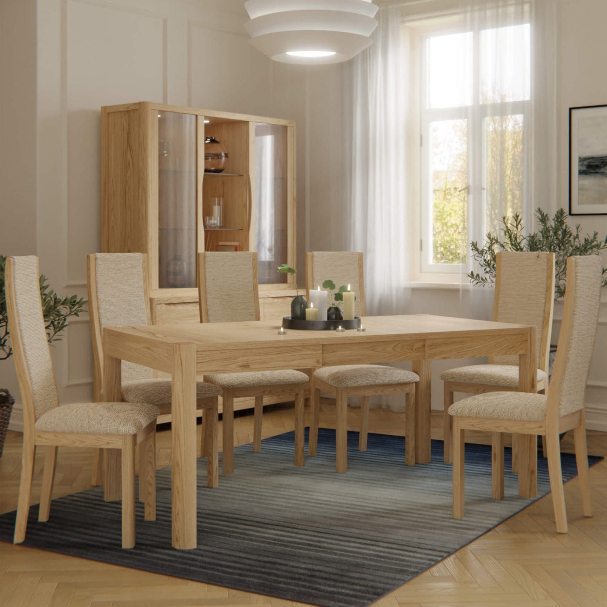 Arden - 3 Door Sideboard, Solid Oak