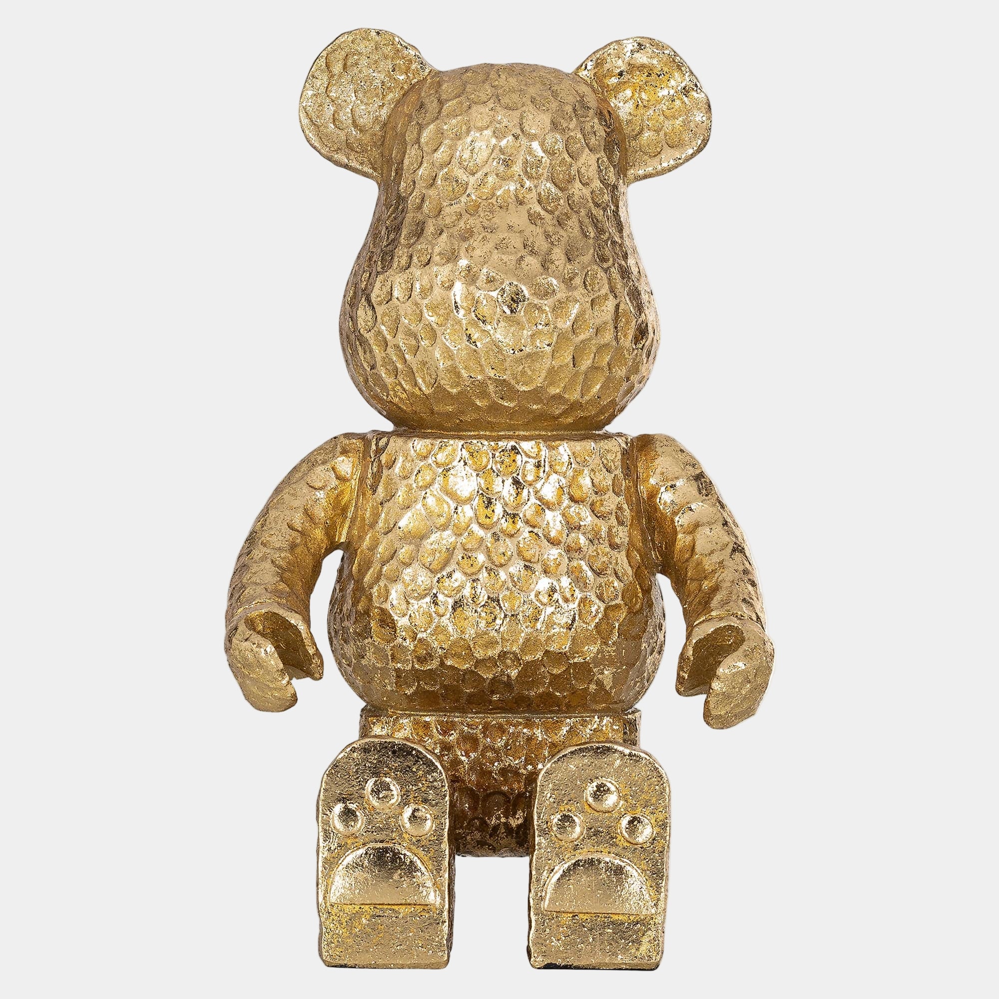 Aurelio - Gold Sitting Sculpture