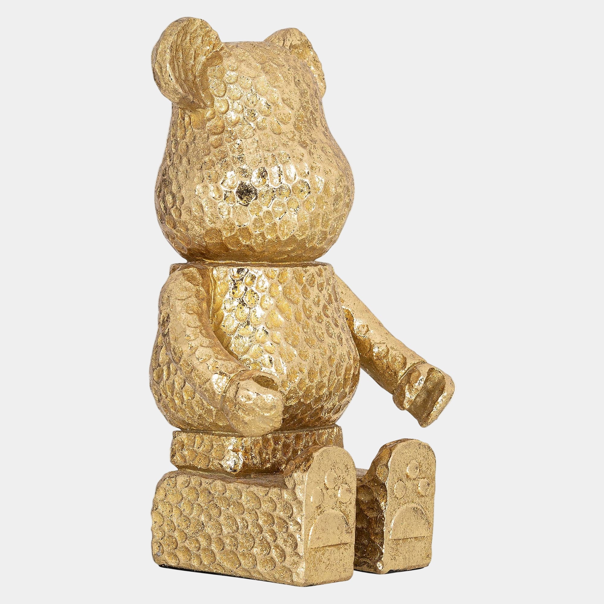 Aurelio - Gold Sitting Sculpture