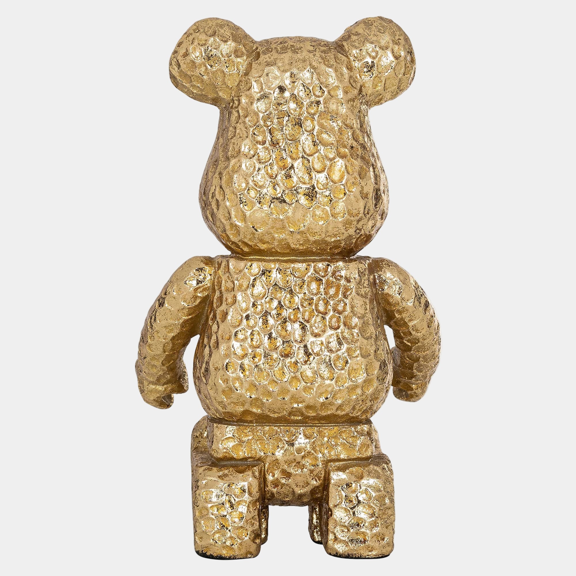 Aurelio - Gold Sitting Sculpture