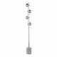 Santorini - Polished Chrome 4 Light Floor Lamp