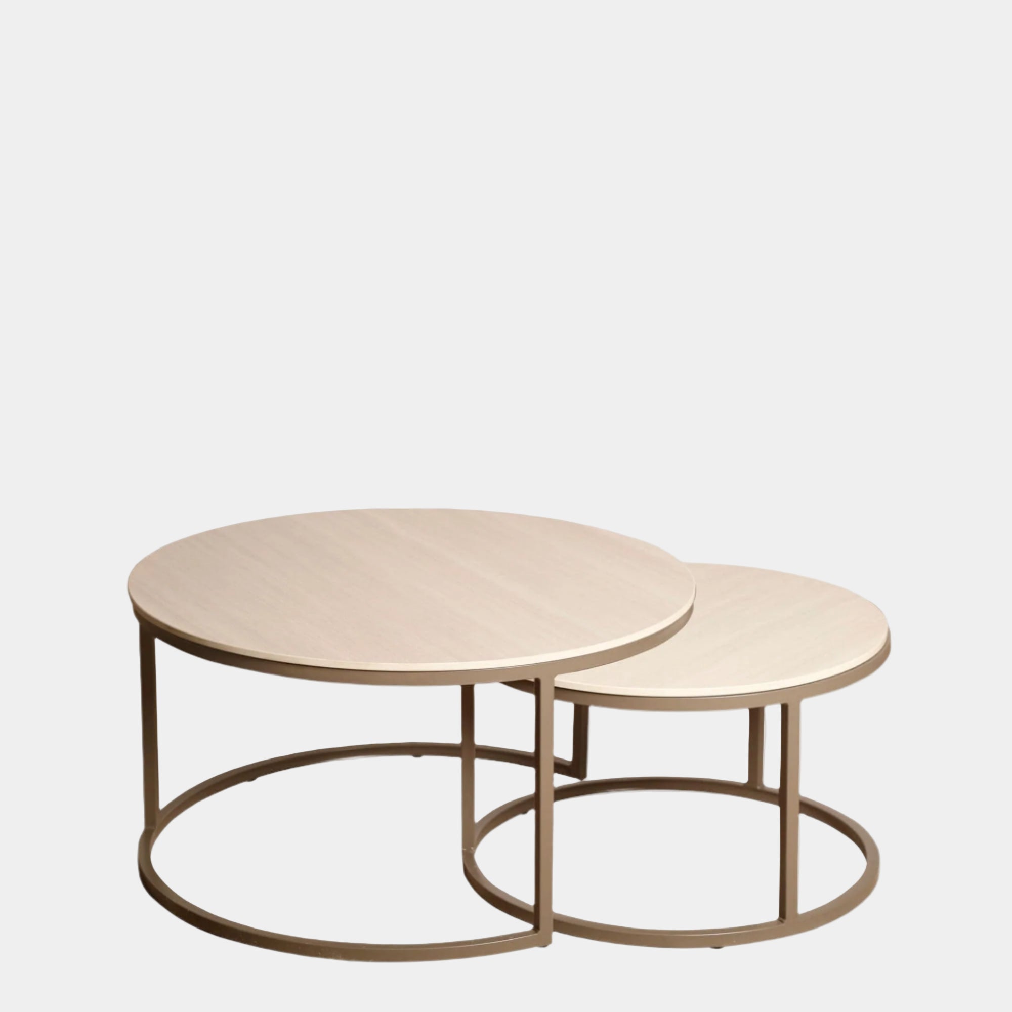Berkeley - Nest of 2 Round Coffee Tables
