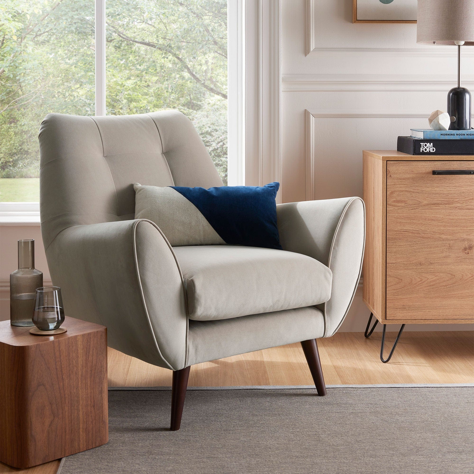 Lisbon - Accent Chair, Fabric